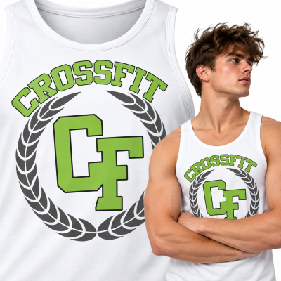 TANK TOP NA SIŁOWNIĘ  CROSSFIT